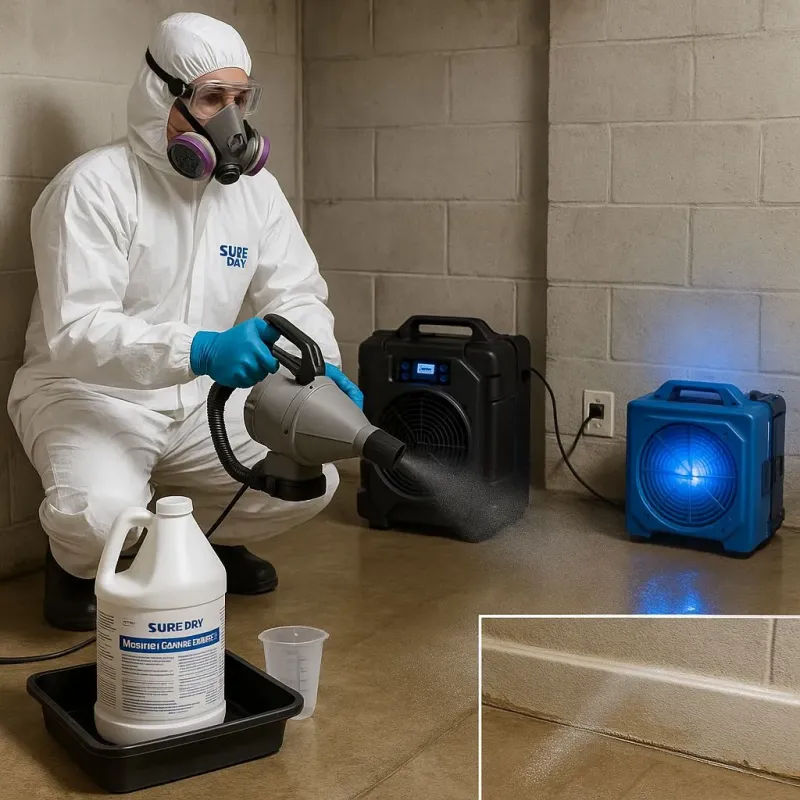 Sanitization and Odor Removal process in Mount Juliet, TN