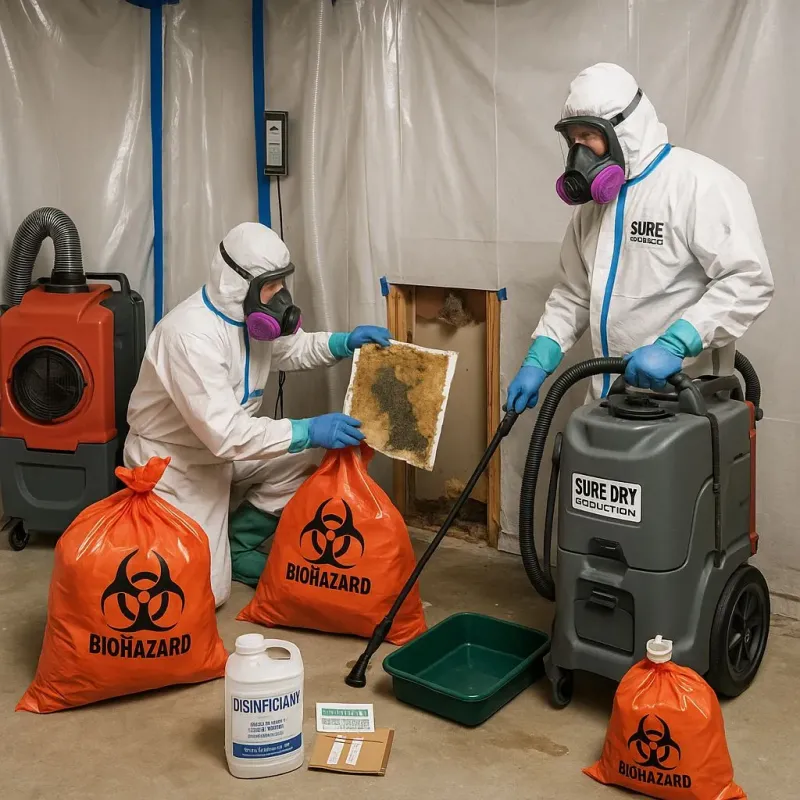 Contaminated Water Handling Protocols process in Mount Juliet, TN
