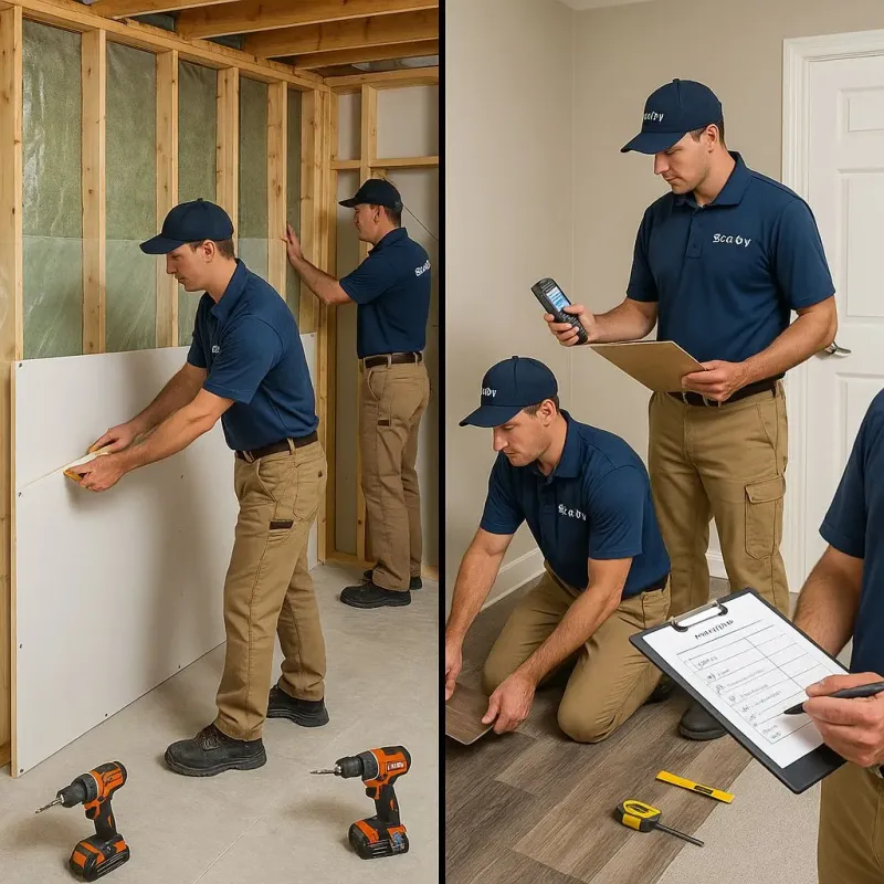 Repairs and Reconstruction process in Mount Juliet, TN