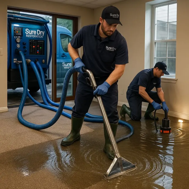 Water Extraction and Removal process in Mount Juliet, TN